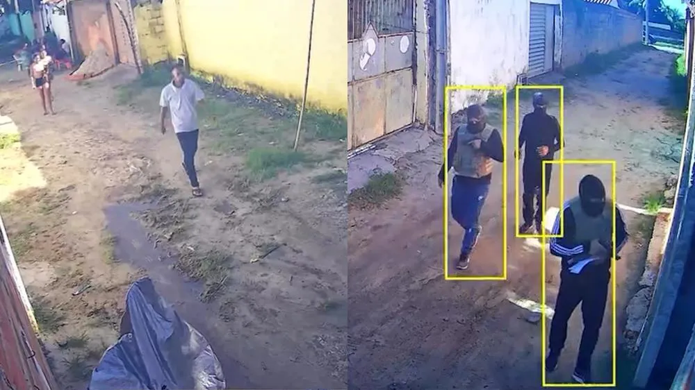 VÍDEO: Homem é executado a tiros dentro de casa por grupo armado na Bahia